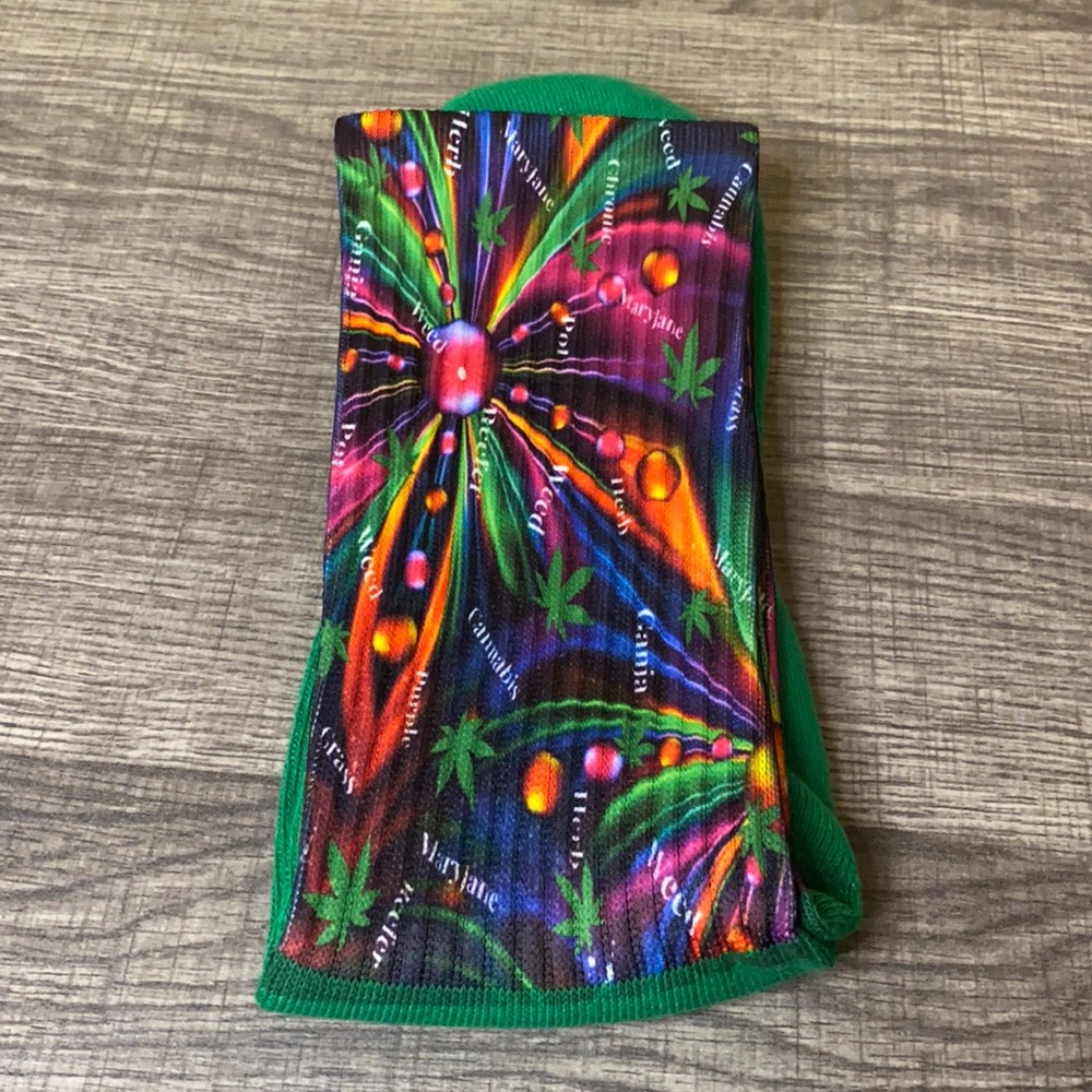 SJB Cannabis Graphic Socks Men’s Size L